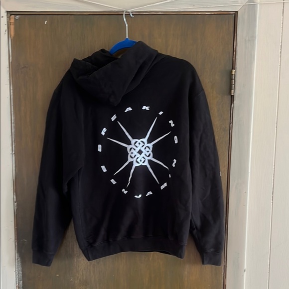 NWOT Breaking Benjamin Unisex Black Hoodie Size Medium - Picture 7 of 8